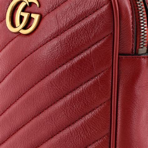 gucci camera bag red|gucci quilted zip camera bag.